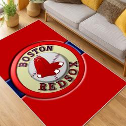 MLB Boston Red Sox Baseball Team Logo Sport Carpet Area Rug Home Decor Gift BRS84