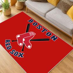 MLB Boston Red Sox Baseball Team Logo Sport Carpet Area Rug Home Decor Gift BRS86