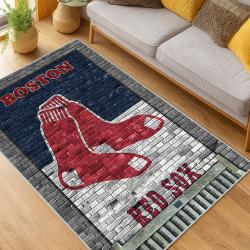 MLB Boston Red Sox Baseball Team Logo Sport Carpet Area Rug Home Decor Gift BRS88