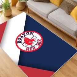 MLB Boston Red Sox Baseball Team Logo Sport Carpet Area Rug Home Decor Gift BRS91