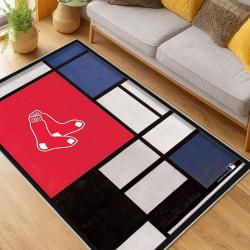 MLB Boston Red Sox Baseball Team Logo Sport Carpet Area Rug Home Decor Gift BRS97