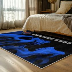 mlb chicago cubs area rug non slip baseball carpet home decor gift idea for fans bedroom cac139