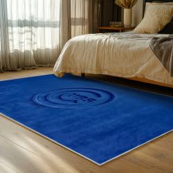 mlb chicago cubs area rug non slip baseball carpet home decor gift idea for fans bedroom cac170