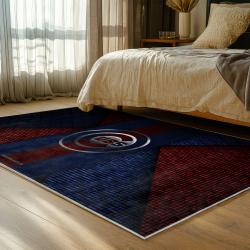 mlb chicago cubs area rug non slip baseball carpet home decor gift idea for fans bedroom cac87