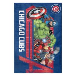 mlb chicago cubs area rug non slip baseball carpet home decor gift idea for fans cac101