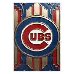 mlb chicago cubs area rug non slip baseball carpet home decor gift idea for fans cac102