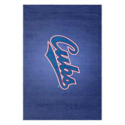 mlb chicago cubs area rug non slip baseball carpet home decor gift idea for fans cac110