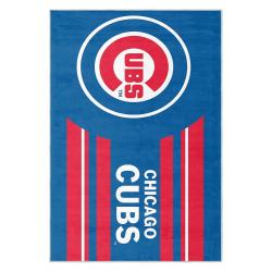 mlb chicago cubs area rug non slip baseball carpet home decor gift idea for fans cac112