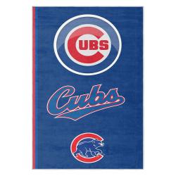 mlb chicago cubs area rug non slip baseball carpet home decor gift idea for fans cac118