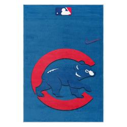 mlb chicago cubs area rug non slip baseball carpet home decor gift idea for fans cac122