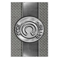 mlb chicago cubs area rug non slip baseball carpet home decor gift idea for fans cac127