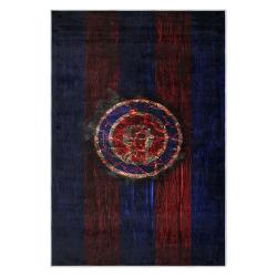 mlb chicago cubs area rug non slip baseball carpet home decor gift idea for fans cac128