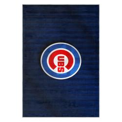 mlb chicago cubs area rug non slip baseball carpet home decor gift idea for fans cac135