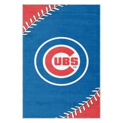 mlb chicago cubs area rug non slip baseball carpet home decor gift idea for fans cac139