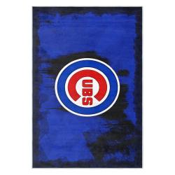 mlb chicago cubs area rug non slip baseball carpet home decor gift idea for fans cac154