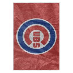 mlb chicago cubs area rug non slip baseball carpet home decor gift idea for fans cac156