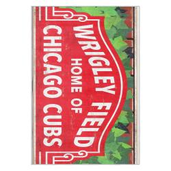 mlb chicago cubs area rug non slip baseball carpet home decor gift idea for fans cac157