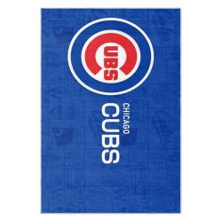 mlb chicago cubs area rug non slip baseball carpet home decor gift idea for fans cac160