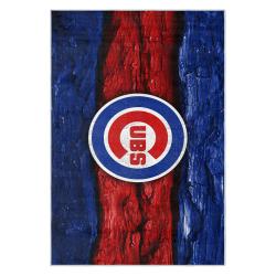 mlb chicago cubs area rug non slip baseball carpet home decor gift idea for fans cac168