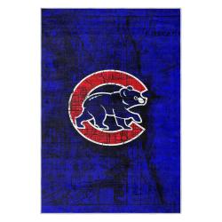 mlb chicago cubs area rug non slip baseball carpet home decor gift idea for fans cac178