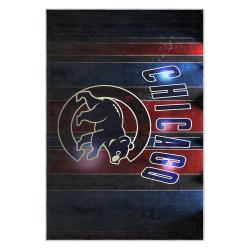 mlb chicago cubs area rug non slip baseball carpet home decor gift idea for fans cac183