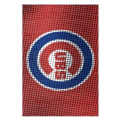 mlb chicago cubs area rug non slip baseball carpet home decor gift idea for fans cac197