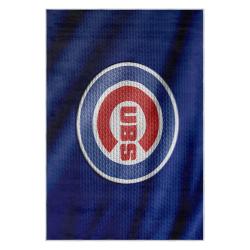 mlb chicago cubs area rug non slip baseball carpet home decor gift idea for fans cac34
