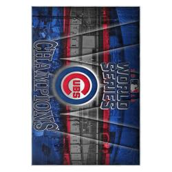 mlb chicago cubs area rug non slip baseball carpet home decor gift idea for fans cac39