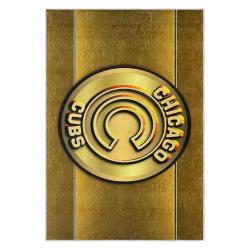 mlb chicago cubs area rug non slip baseball carpet home decor gift idea for fans cac51