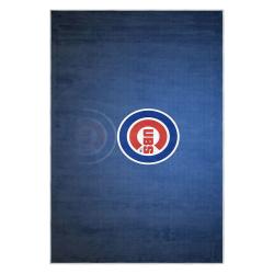 mlb chicago cubs area rug non slip baseball carpet home decor gift idea for fans cac54