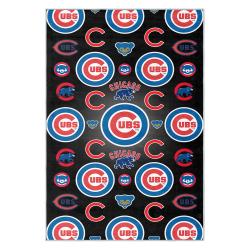 mlb chicago cubs area rug non slip baseball carpet home decor gift idea for fans cac55