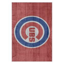 mlb chicago cubs area rug non slip baseball carpet home decor gift idea for fans cac63
