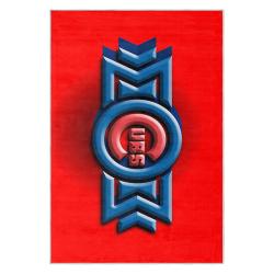mlb chicago cubs area rug non slip baseball carpet home decor gift idea for fans cac65
