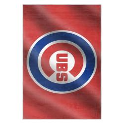 mlb chicago cubs area rug non slip baseball carpet home decor gift idea for fans cac75