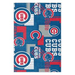 mlb chicago cubs area rug non slip baseball carpet home decor gift idea for fans cac77