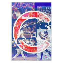mlb chicago cubs area rug non slip baseball carpet home decor gift idea for fans cac81
