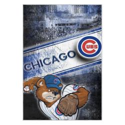 mlb chicago cubs area rug non slip baseball carpet home decor gift idea for fans cac85