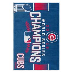 mlb chicago cubs area rug non slip baseball carpet home decor gift idea for fans cac93
