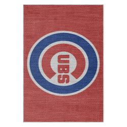 mlb chicago cubs area rug non slip baseball carpet home decor gift idea for fans cac96