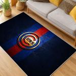 mlb chicago cubs area rug non slip baseball carpet home decor gift idea for fans living room cac112