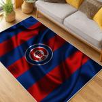 mlb chicago cubs area rug non slip baseball carpet home decor gift idea for fans living room cac120