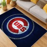mlb chicago cubs area rug non slip baseball carpet home decor gift idea for fans living room cac126