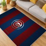 mlb chicago cubs area rug non slip baseball carpet home decor gift idea for fans living room cac150