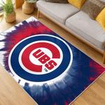 mlb chicago cubs area rug non slip baseball carpet home decor gift idea for fans living room cac166