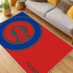 mlb chicago cubs area rug non slip baseball carpet home decor gift idea for fans living room cac167
