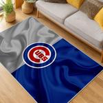 mlb chicago cubs area rug non slip baseball carpet home decor gift idea for fans living room cac37