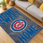 mlb chicago cubs area rug non slip baseball carpet home decor gift idea for fans living room cac52