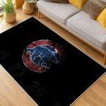 mlb chicago cubs area rug non slip baseball carpet home decor gift idea for fans living room cac73