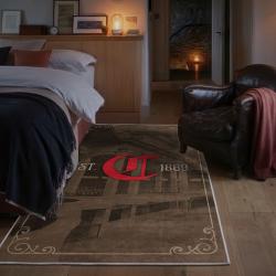 mlb cincinnati reds area rug non slip baseball carpet home decor gift idea for fans bedroom cr136