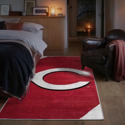mlb cincinnati reds area rug non slip baseball carpet home decor gift idea for fans bedroom cr139